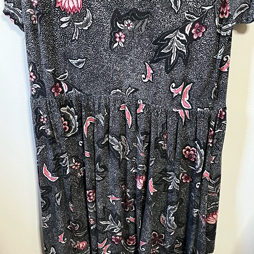 Torrid Floral Dress Sz 00 - Picture 7 of 8